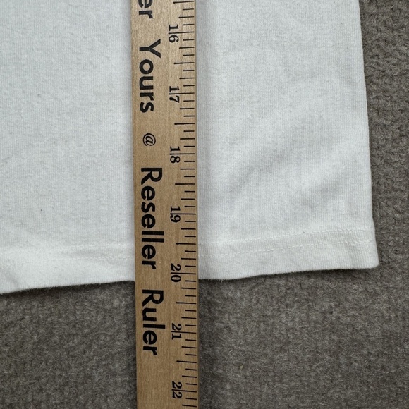 John Galt Ringer T Shirt Women's One Size ( Fits M ) White Angel Graphic Tee - Picture 7 of 7